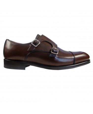 Zapatos de hombre Robert double monk de piel