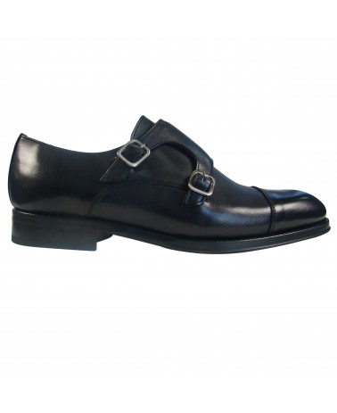 Zapatos de hombre Robert double monk de piel