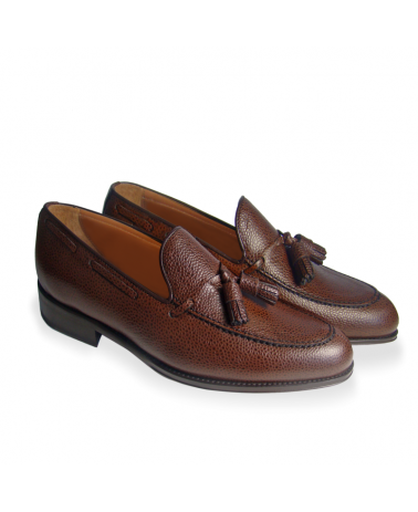 ALBERT moccasins for men in caviar leather