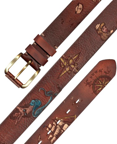 Mermaid Tattoo Belt
