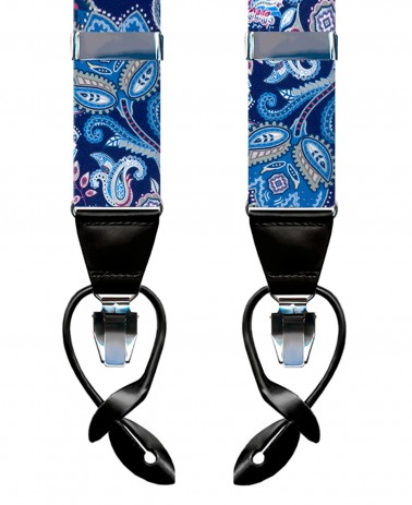 Printed Braces Cashmere Macro