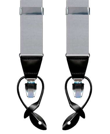 Elastic Silver Braces Leyva