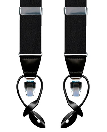 Tirantes Elásticos Negros Leyva