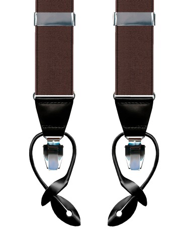 Elastic Brown Braces Leyva