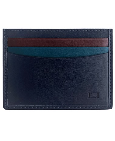 Blue Bicolor Cardholder